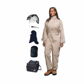 8 Cal Navy Coveralls and Headgear Kit Womens